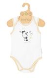 Cuddle Me Panda & Love Me Giraffe Short Leg Bodysuit set