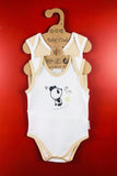 Cuddle Me Panda & Love Me Giraffe Short Leg Bodysuit set